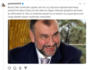 murat ülker, gıda dedektifi