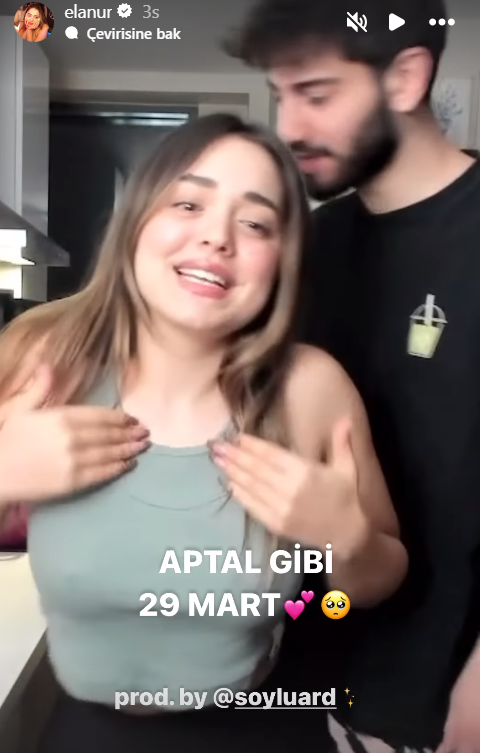 Elanur 29 Mart , Aptal Gibi çıkıyor