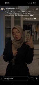 kürşat erdoğan nişanlısı hazal erdoğan tesettüre girdi