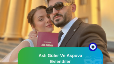 aslı güler ve aspova evlendiler