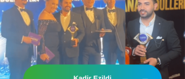 Kadir Ezildi yeni bir ödül aldı.