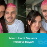 icardi saçlarını pembeye boyattı