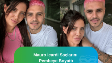 icardi saçlarını pembeye boyattı