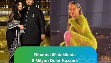 Rihanna 90 dakikada 6 Milyon Dolar Kazandı