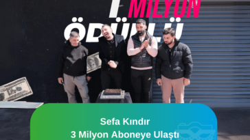 Sefa-Kindir-3-Milyon-Aboneye-Ulasti