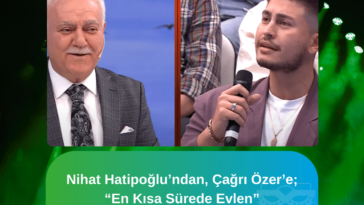 Çağrı Özer Nihat Hatipoğlu’na Ne Sordu?